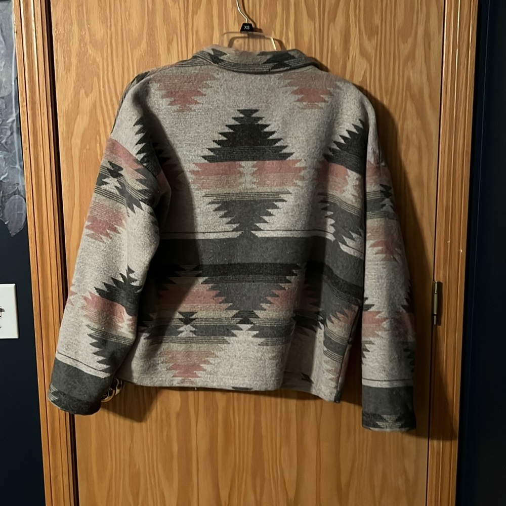 Blue B Collection Aztec Jacket - Picture 2 of 3